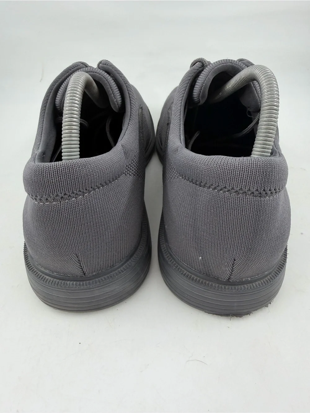 Skechers Men’s Caswell Aleno Dark Grey -SZ 8.5- Lace-Up Comfort Oxford Shoes